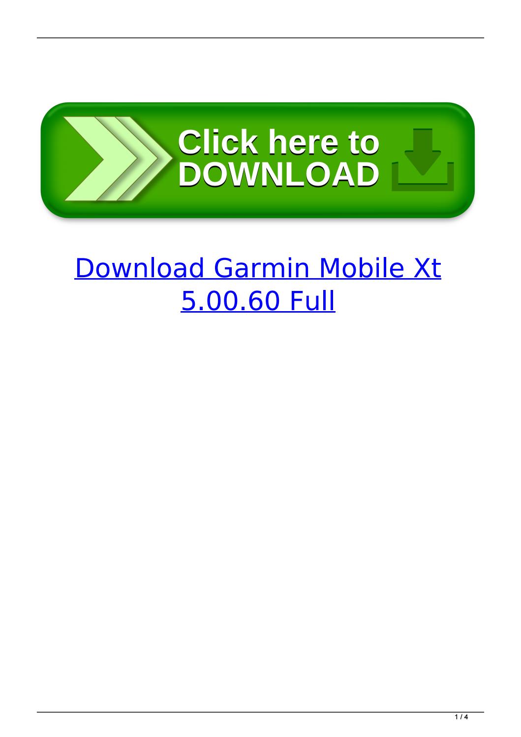 Garmin Mobile Xt For Android Free Download